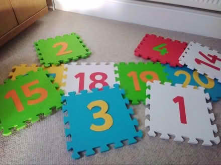 Photo of free ELC Number Foam Mat (NW6) #1