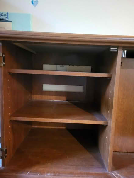 Photo of free TV Stand with some wear (Near Downtown Ypsilanti) #2