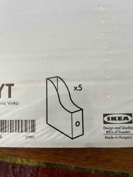 Photo of free IKEA magazine boxes (Springfield, Delco) #2