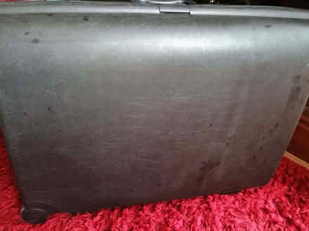 Photo of free Two large black suitcases with rear wheels and combination l (Moor Park L23) #3
