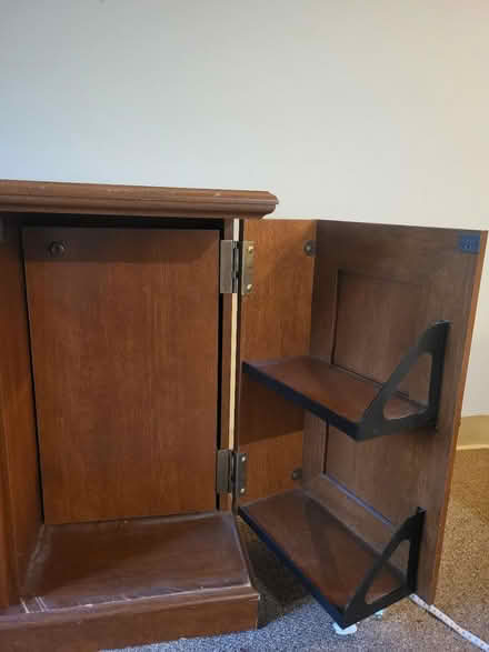 Photo of free TV Stand with some wear (Near Downtown Ypsilanti) #4