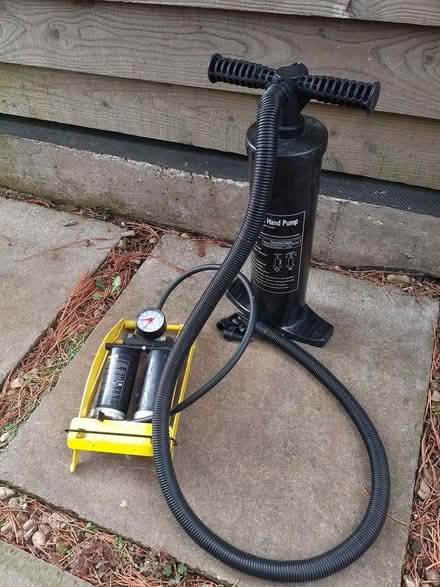 Photo of free Footpump and airbed pump. (Camden) #1