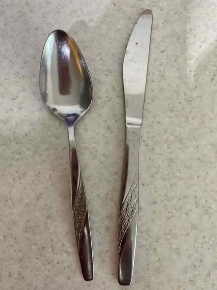 Photo of free Spoon and knife (Jennett's Park RG12) #1