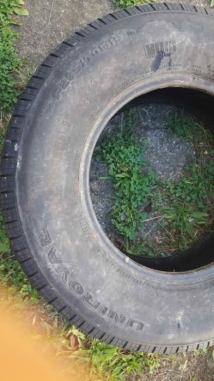 Photo of free "As Is - USED" Tires - P235 70R15 (Lake Hiawatha, NJ) #2