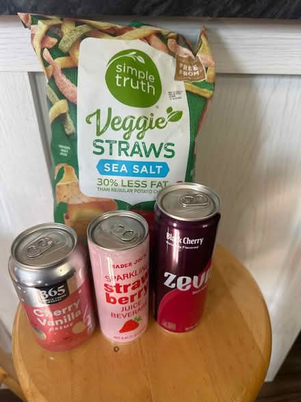Photo of free Veggie Straws and Drinks (Countryside) #1