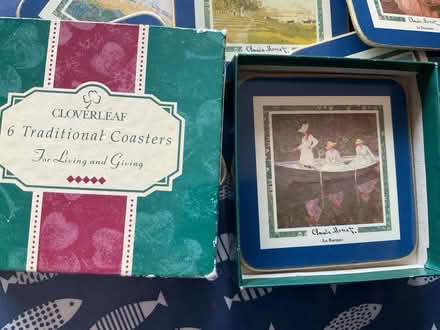 Photo of free Coaster boxed set, MONET paintings, 6 (Hassocks BN6) #1