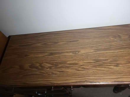 Photo of free Desk with scratches on top+storage (Near Downtown Ypsilanti) #2