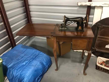 Photo of free Antique Singer sewing machine/table (Frederick, MD) #3