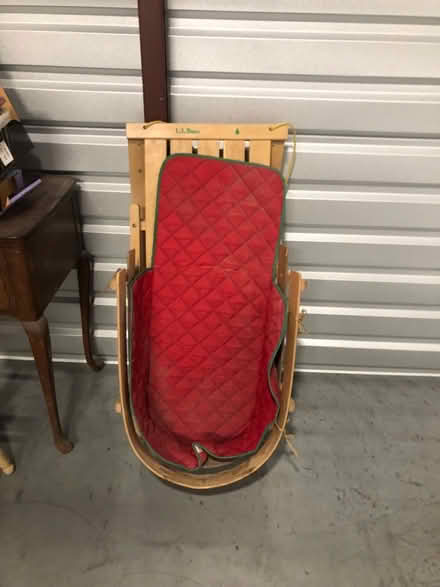 Photo of free LL BEAN wooden sled (Frederick, MD) #2