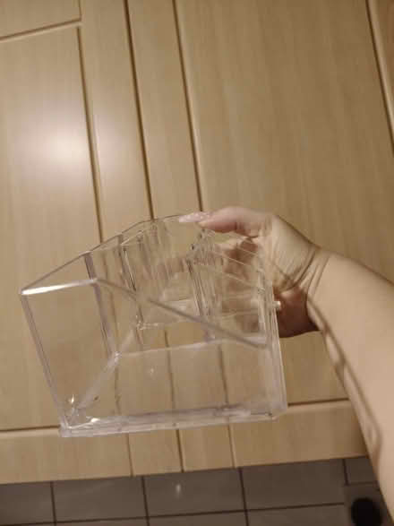 Photo of free Clear plastic organiser (SW15) #3