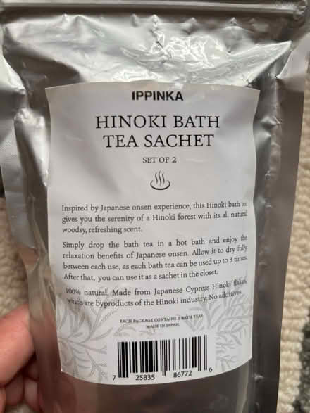 Photo of free NEW bath tea sachet pack (Rego Park) #2