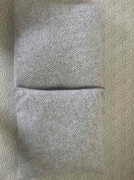 Photo of free 2x grey cushions (St Margarets TW1) #1