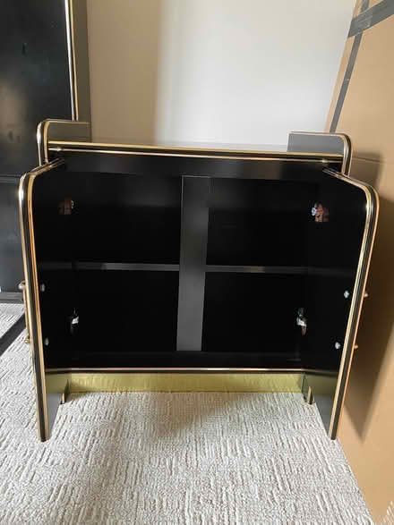 Photo of free Queen headboard c/w night tables (SE Burlington) #3