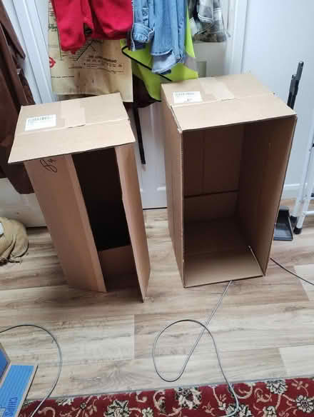 Photo of free Two Large Boxes (Bratton) #1