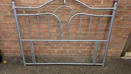 Photo of free Bedhead - metal headboard LE17 5 (Ullesthorpe LE17) #1