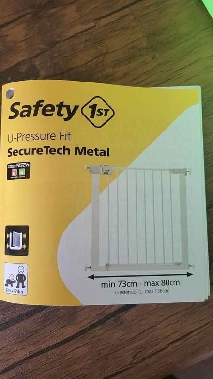 Photo of free Baby safety gate (ST3 5TA Anchor rd area.) #1