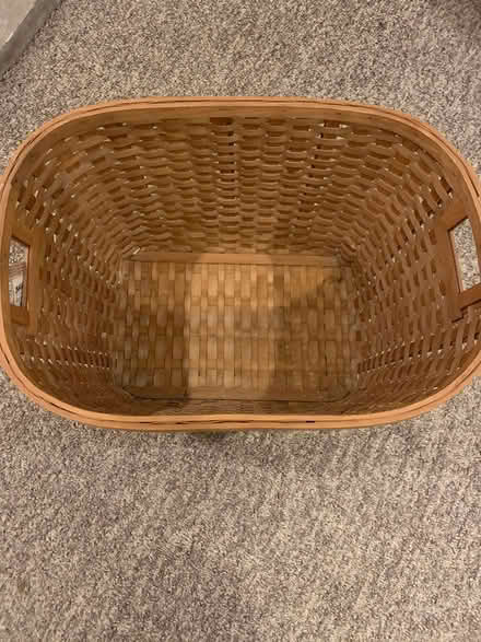 Photo of free Large wicker basket (Saugerties) #2