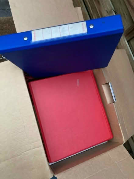 Photo of free A5 ring binder folders (Chineham RG24) #1