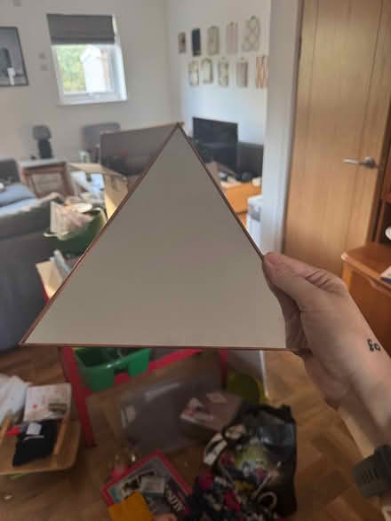 Photo of free Triangle shaped mirror (smallish) (Wisewood S6) #1
