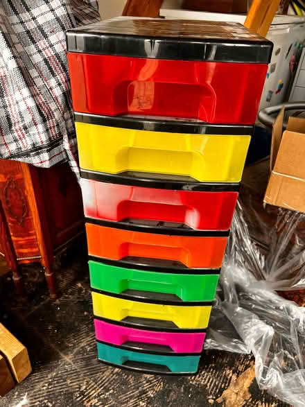 Photo of free Plastic storage draws (Spondon DE21) #1