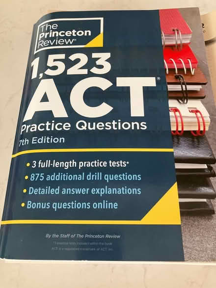 Photo of free Act study guide (Southwest Ann Arbor) #1