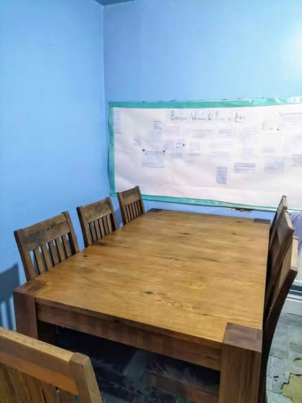 Photo of free Extendable Dining table with chairs (Leicester spinney hill LE2) #4