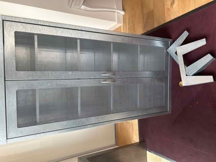 Photo of free Zinc storage cabinet. (Cuddington HP18) #1