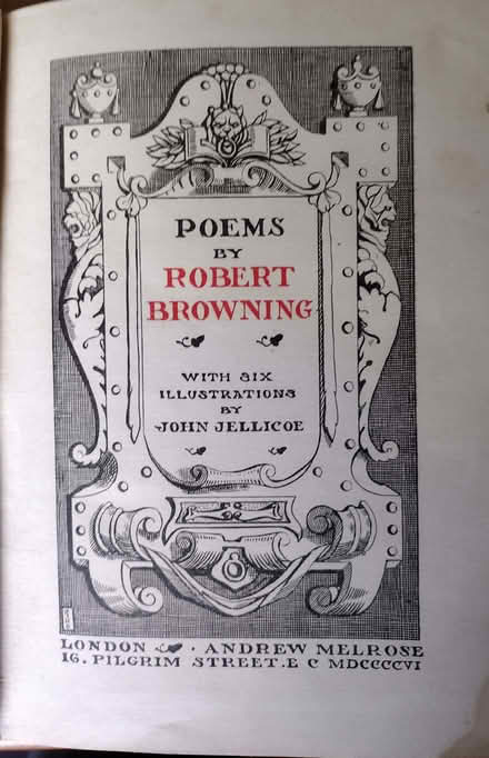Photo of free Browning's Poems (West Marina TN38) #1