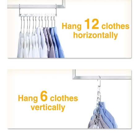 Photo of free 10 space saving coat hangers (PE8) #2