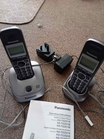 Photo of free Twin-set of Panasonic house phones (Sele Farm SG14) #1