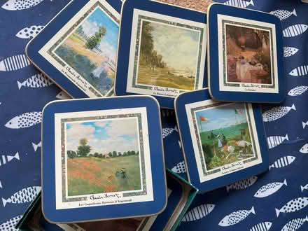 Photo of free Coaster boxed set, MONET paintings, 6 (Hassocks BN6) #2