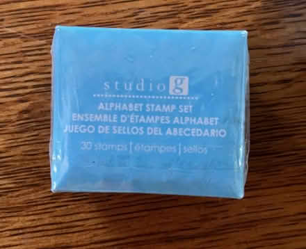 Photo of free mini scrapbook stamps - letters (Springfield, Delco) #2