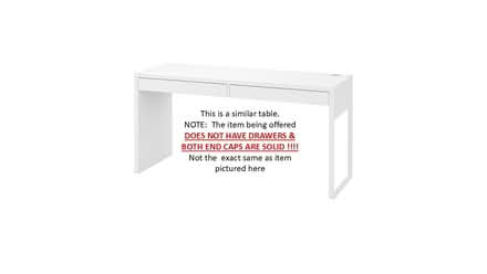 Photo of free Work desk/table-note photo caption (Havertown (Paddock Farms)) #1