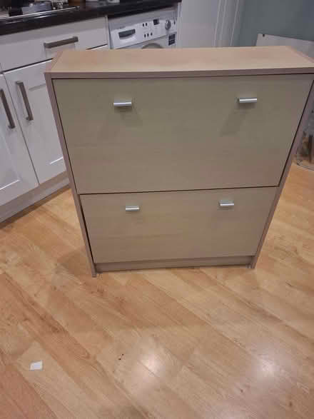 Photo of free Wooden shoe cupboard (RG2) #1