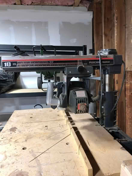 Photo of free Craftsman radial saw with legs (South Salem, New York) #3