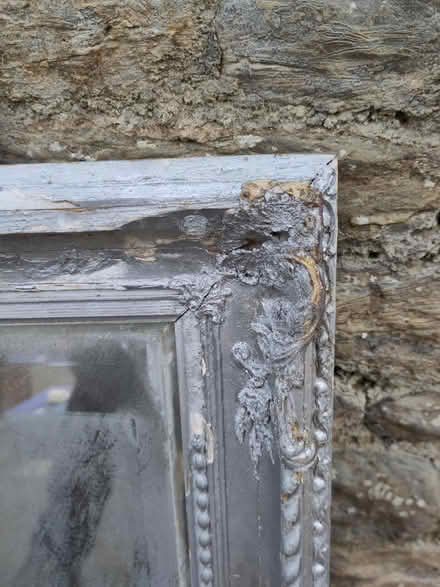 Photo of free Large mirror silver painted frame (Saint Leonards TN38) #3
