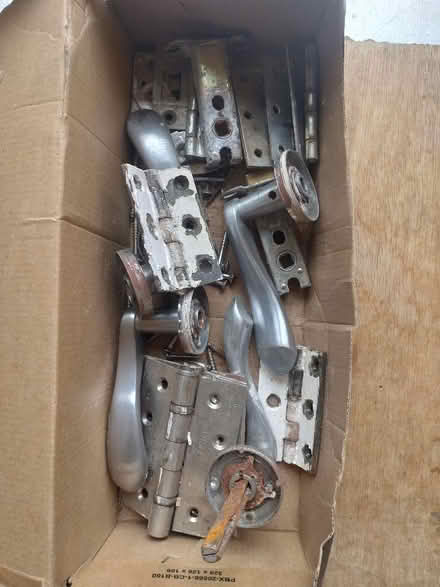 Photo of free Door handles, hinges etc (Halton LA2) #1