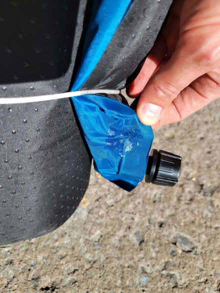 Photo of free Sail sleeping pad. Leak is marked (Montreal road and St Laurent) #2