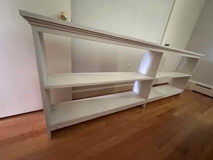 Photo of free long low shelves/bookcase (Arlington Center) #2
