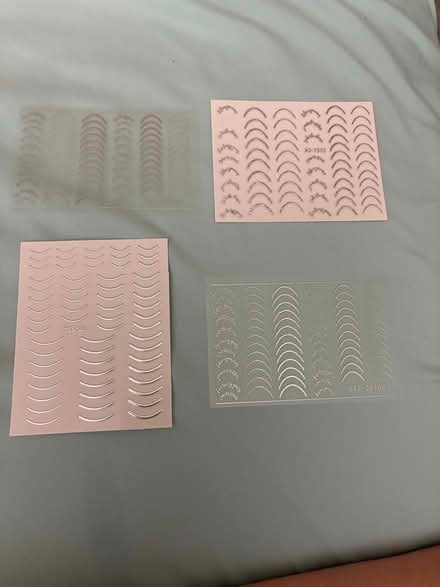 Photo of free Silver nail decals (Mohegan Lake) #1