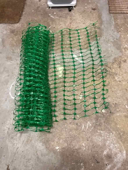 Photo of free Poly plastic fence post with barrier fence (Sudbury Hill HA1) #2