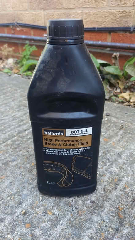 Photo of free Sealed/unopened DOT 5.1 brake fluid (Queen Edith's Ward CB1) #1