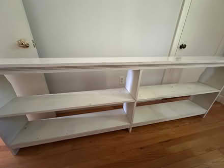 Photo of free long low shelves/bookcase (Arlington Center) #1