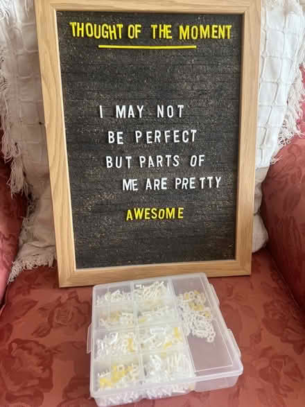 Photo of free Letter Board and loads of letters (Haywards Heath RH16) #1