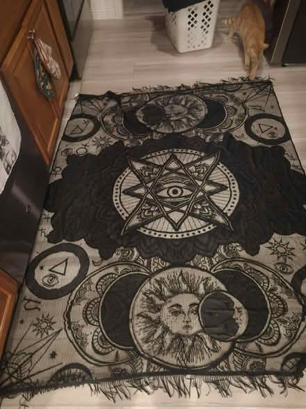 Photo of free Halloween table cloth (Abington) #1