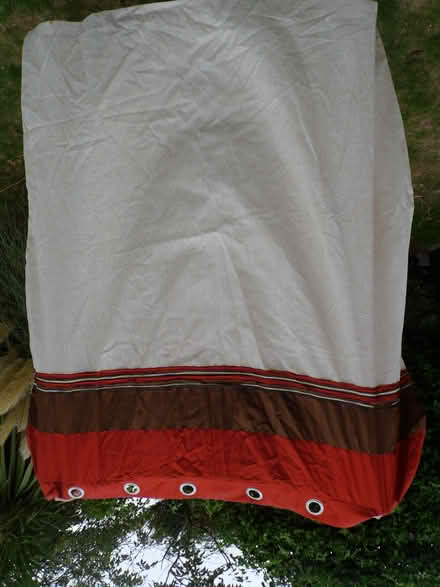 Photo of free Pair of Eyelet Curtains2 (Formby L37) #1