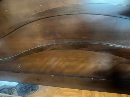 Photo of free Wooden queen bed w/ drawers (Silver Lake / Echo Park) #1