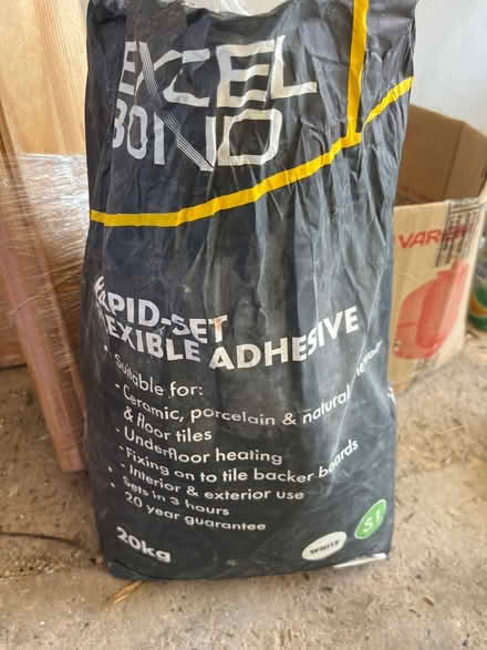 Photo of free Tile adhesive (Sw209) #1