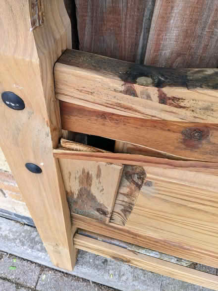 Photo of free Headboard - Repairs Or Spares (PL4) #2