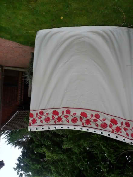 Photo of free Pair of Eyelet Curtains (Formby L37) #1